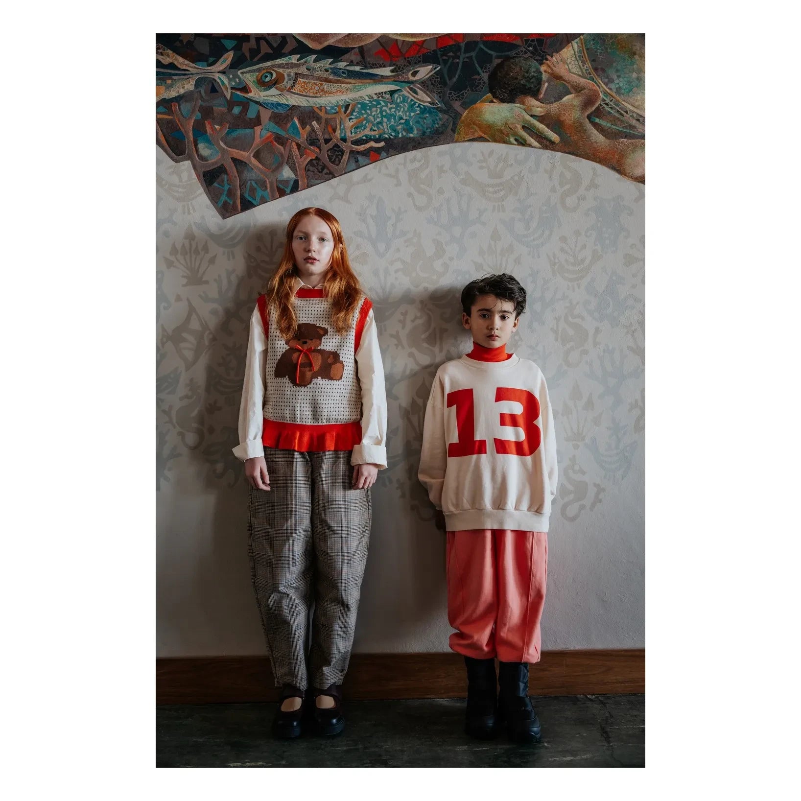 Repose AMS - 13 Organik Pamuklu Sweatshirt | Ekru