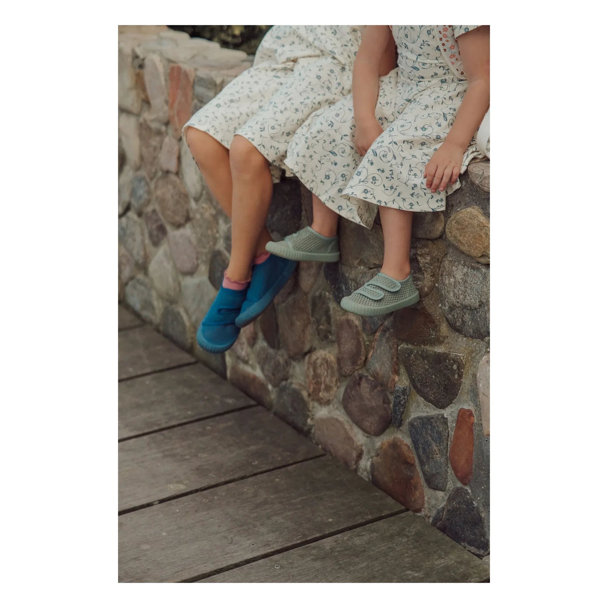 Grech & Co - Scratch Play Recycled Fiber Sneakers | Pale Green