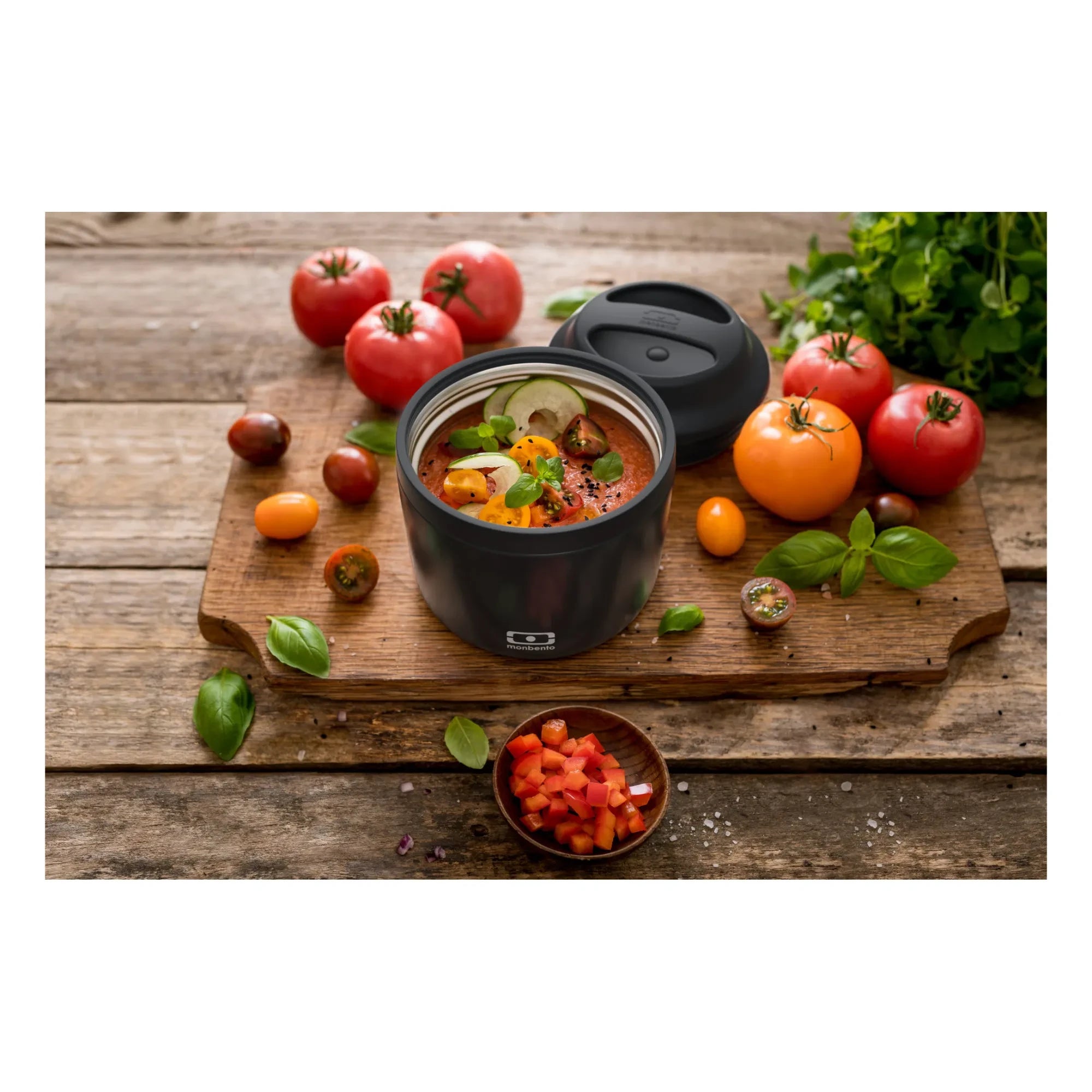 Monbento - MB Element Thermal Bento | Black