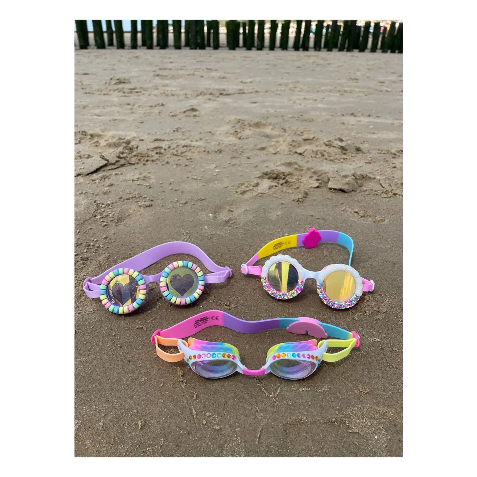 Bling2O - Bake Off Schwimmbrille | Weiß