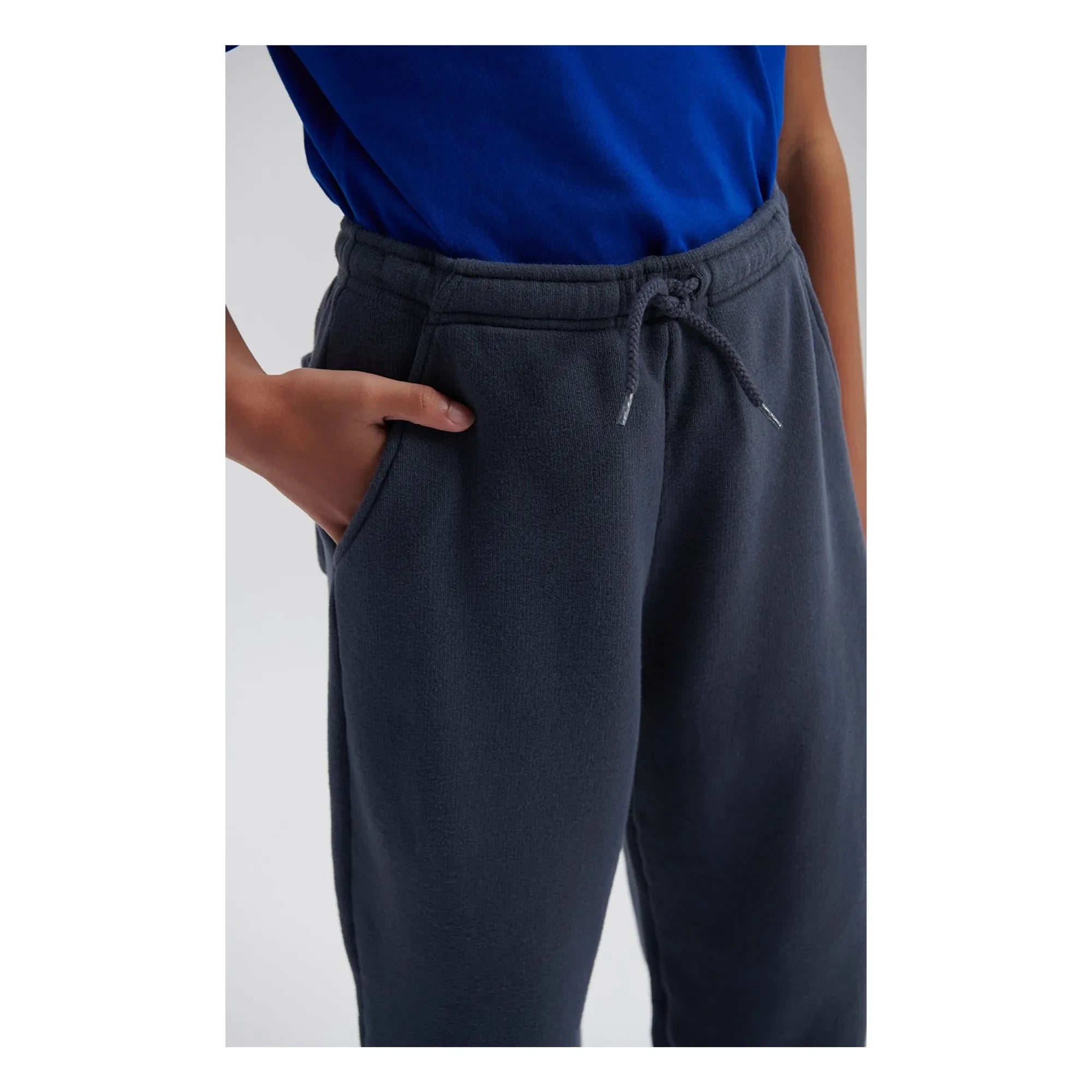 American Vintage - Atubay Elastik Jogger | Gri mavi