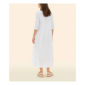 Xirena - Boden Baumwoll-Popeline-Kleid | Hellblau