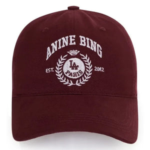 Anine Bing - Jeremy Baseball Şapkası | Bordo