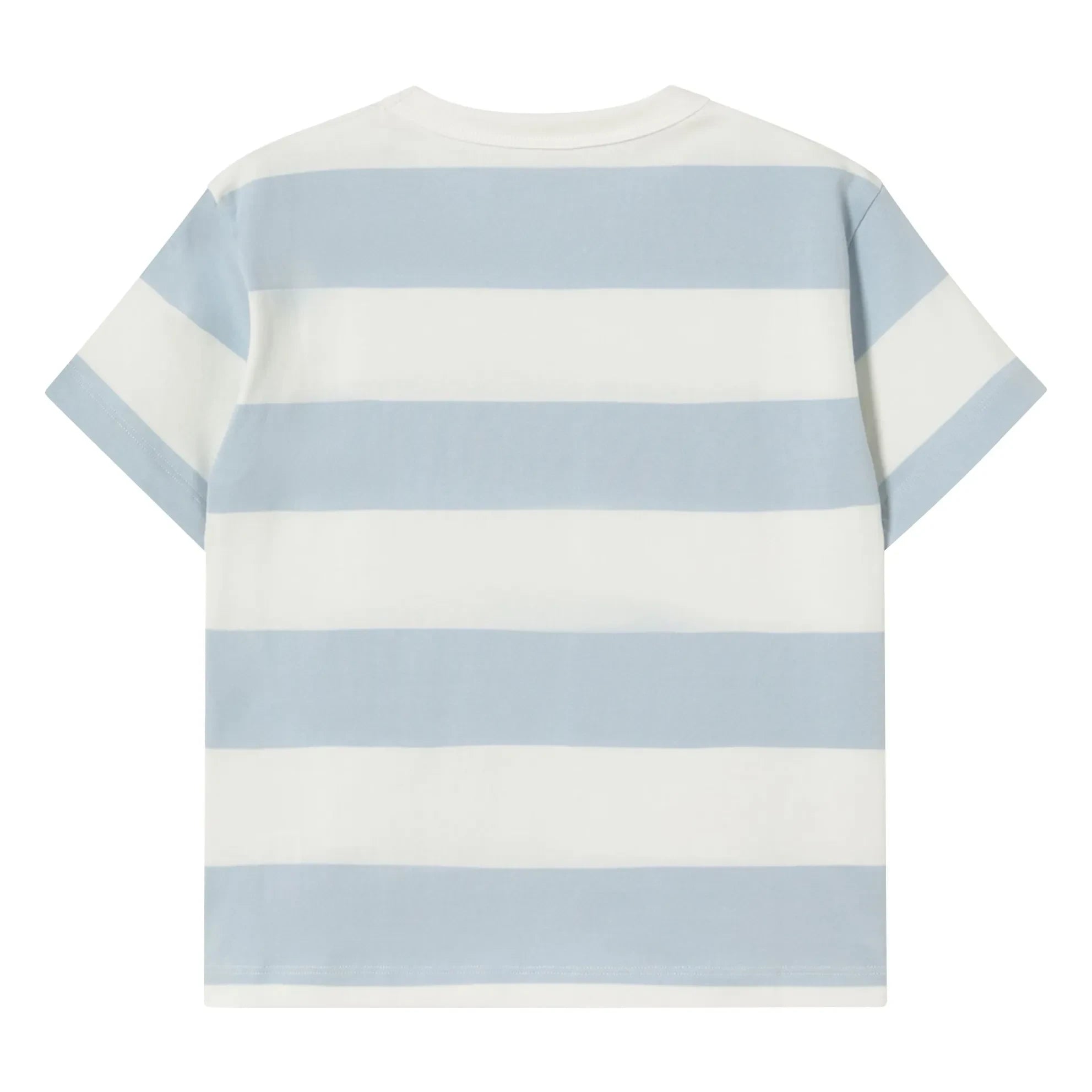 Tinycottons - Striped organic cotton T-shirt | Blue