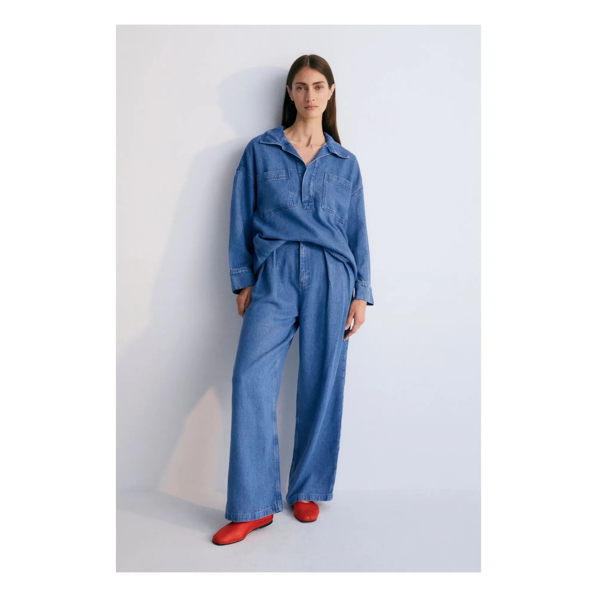 the new society - Jean Micenas - Women's Collection | Medium Blue