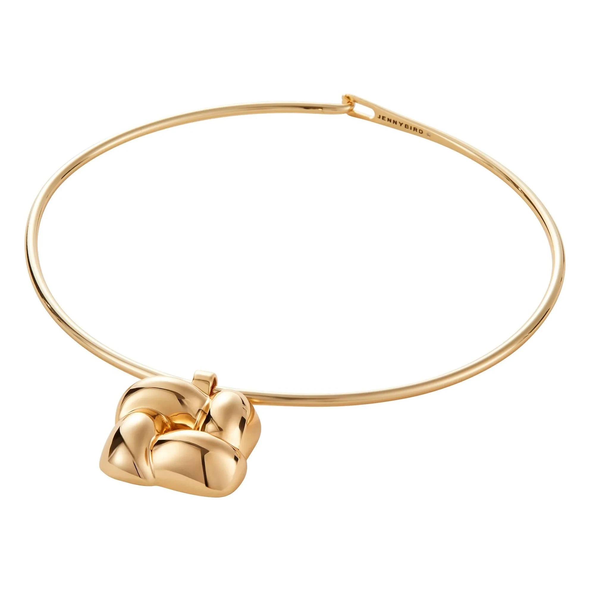 Jenny Bird - Gewebte quadratische Halskette | Gold