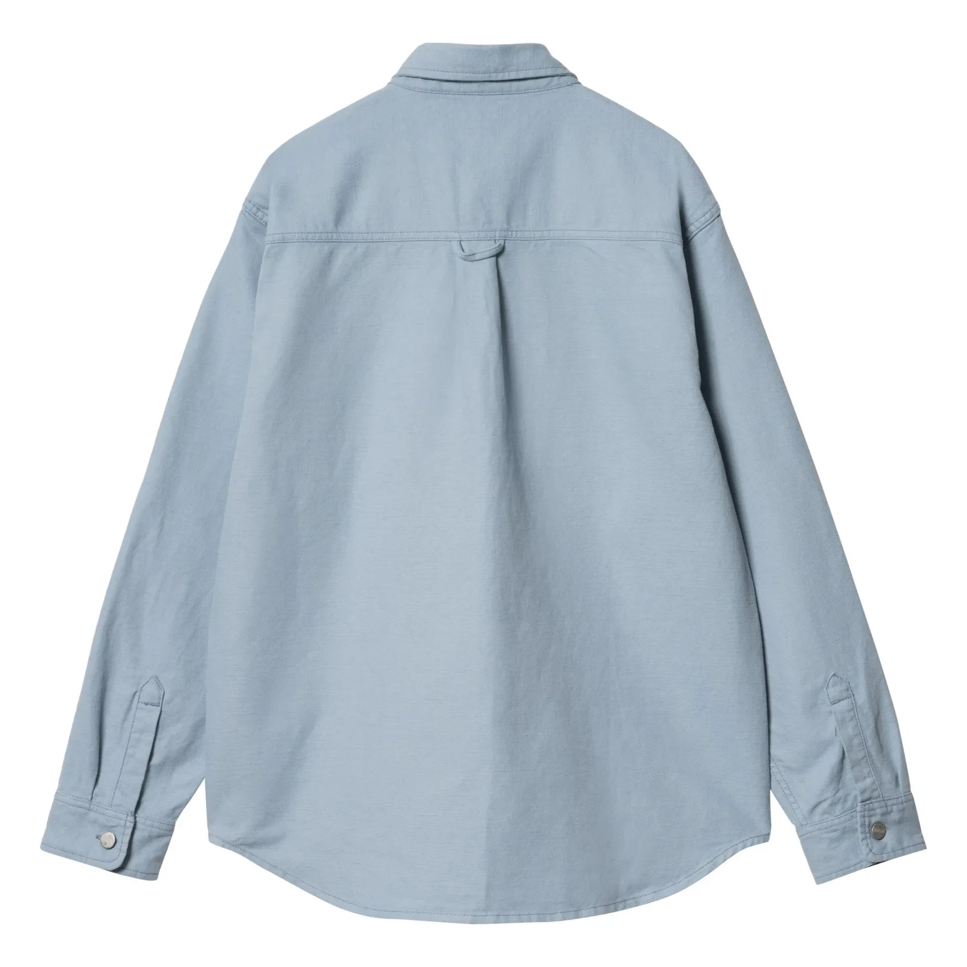 Carhartt WIP - Walter Pamuk ve Keten Overshirt | Gri mavi