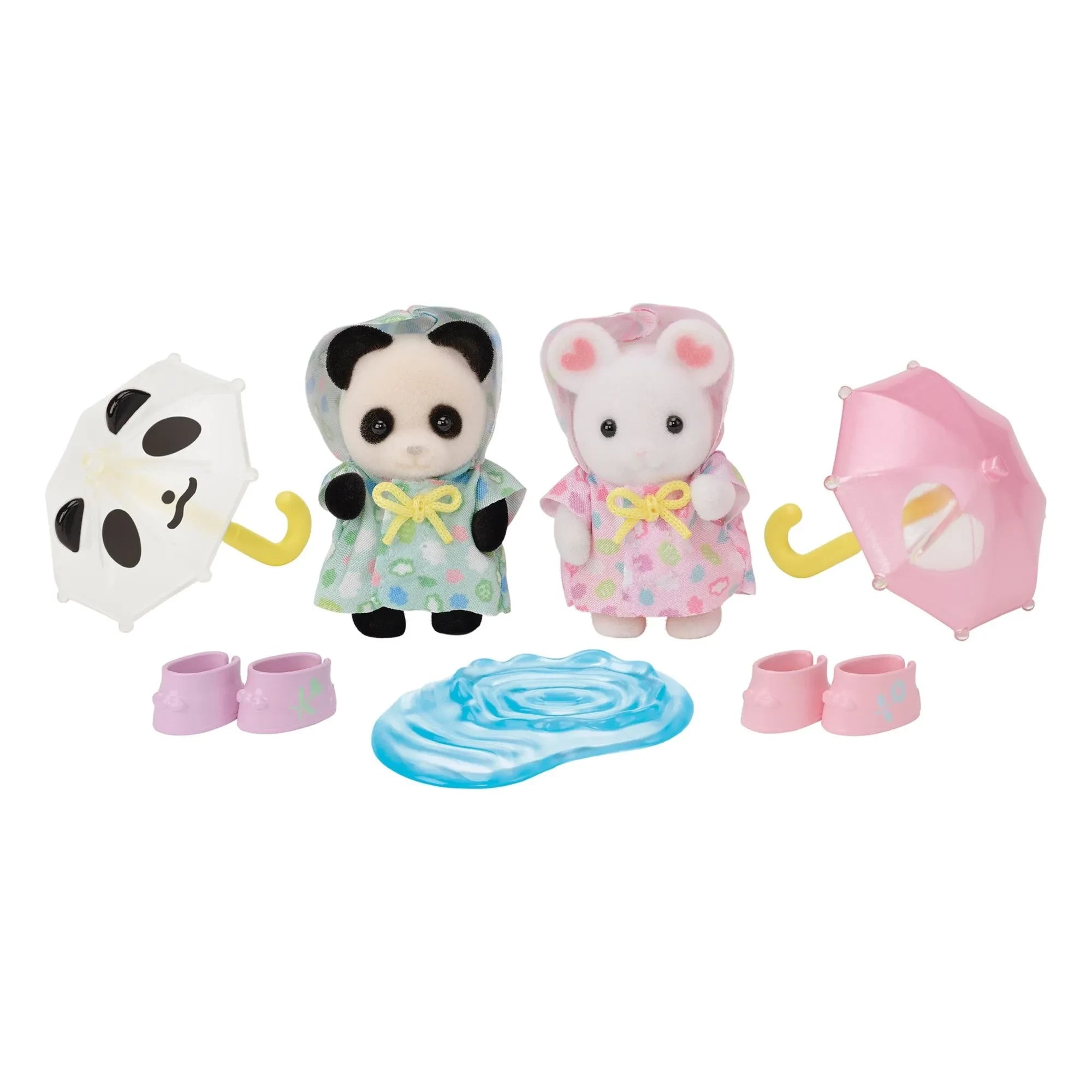 Sylvanian Families - Yağmurluklu Bebek İkili