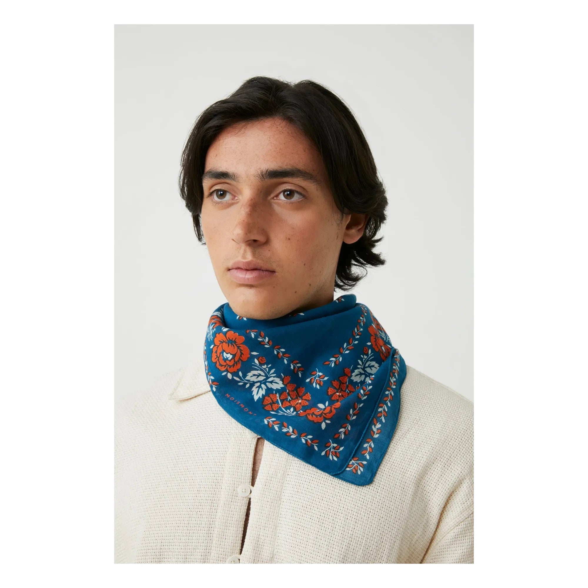 Moismont - Fichu Eşarp N°652 Pamuk | Indigo