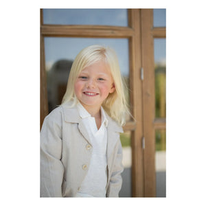 1+ in the family - Perratallada Leinenhemd | Beige