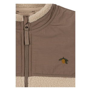 Konges Sløjd - Flynn Recycelte Faser Sherpa Jacke | Beige