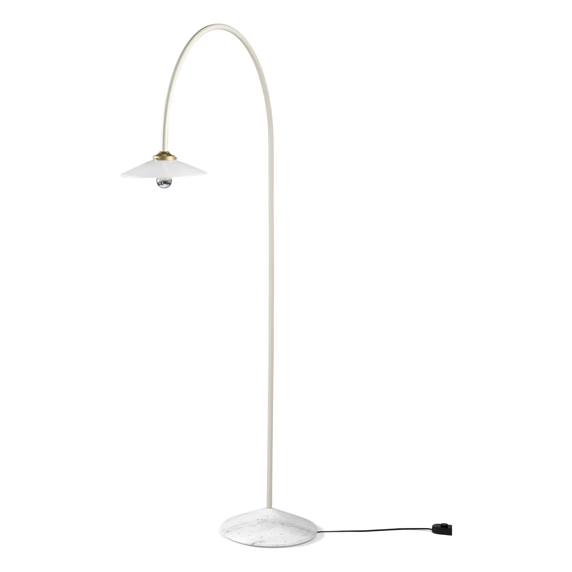 Valerie Objects - Marble-Base Floor Lamp N°2, Muller Van Severen | Ivory