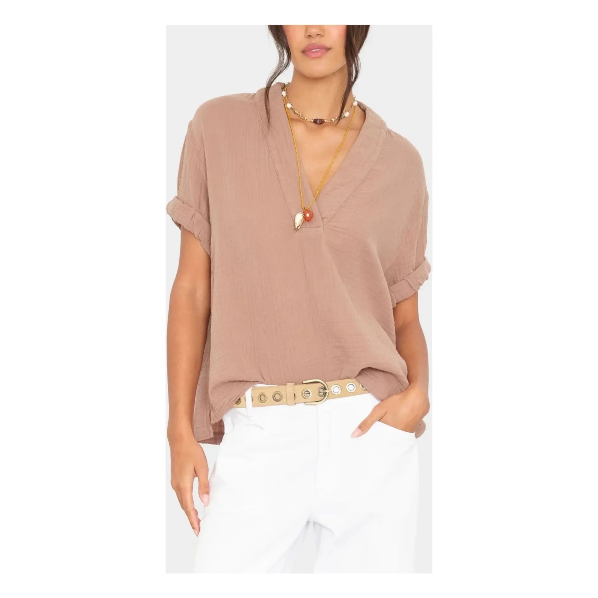 Xirena - Avery Bluse | Braun