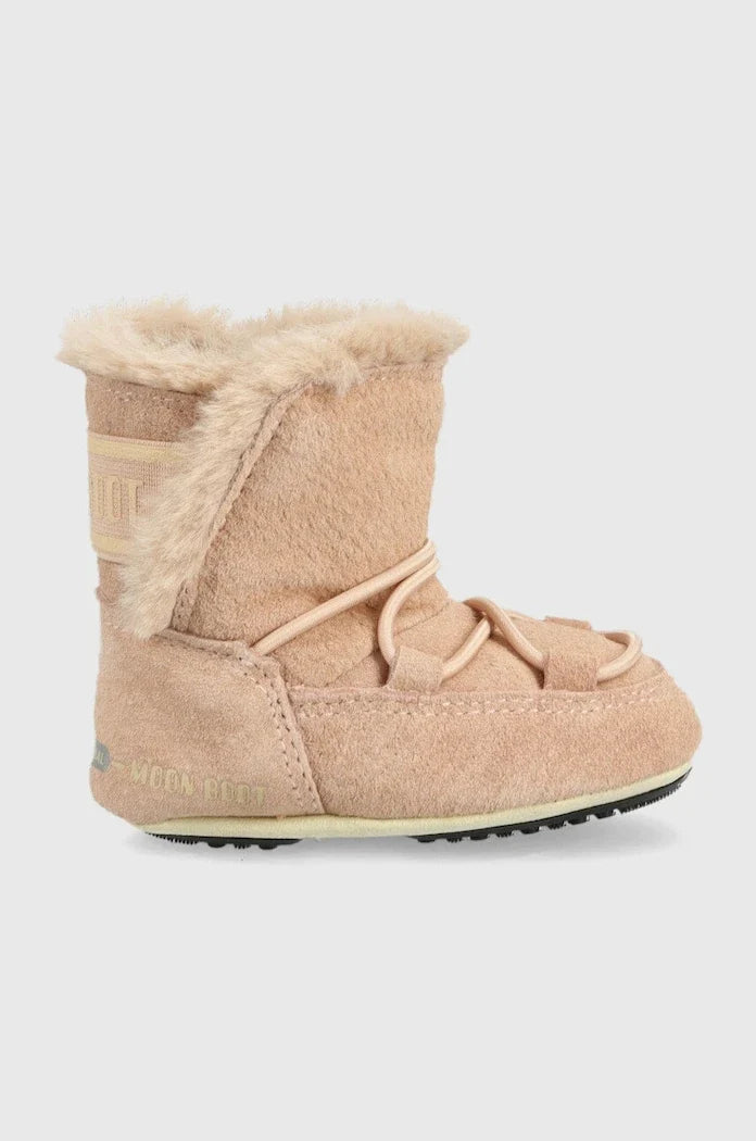 Moon Boot Crib Çocuk Süet Kar Botu