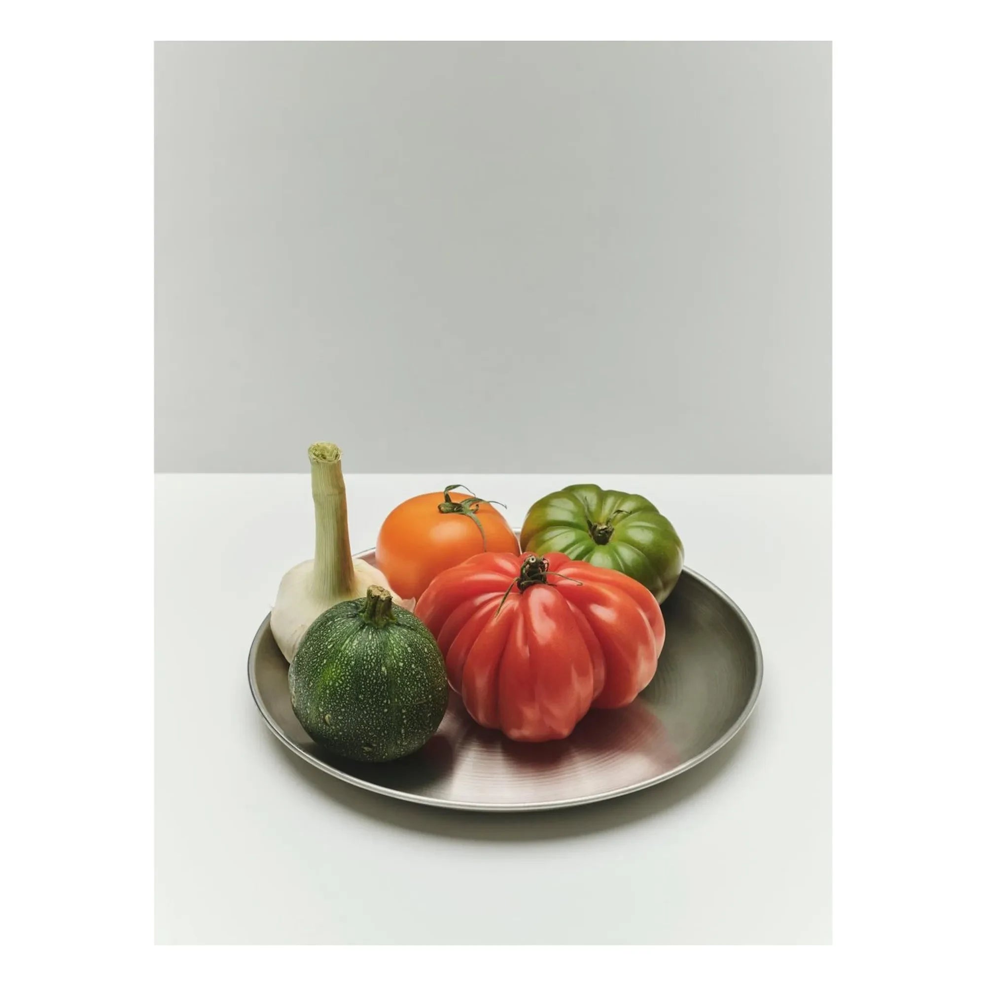 Hay - Outdoor Market çelik tabaklar, Jasper Morrison - 2'li Set | Çelik