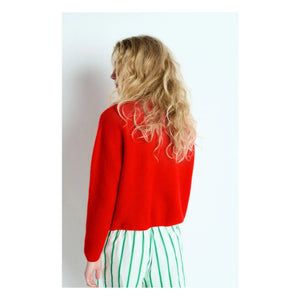 American Vintage - Vitow Alpaca and Wool Vest | Red