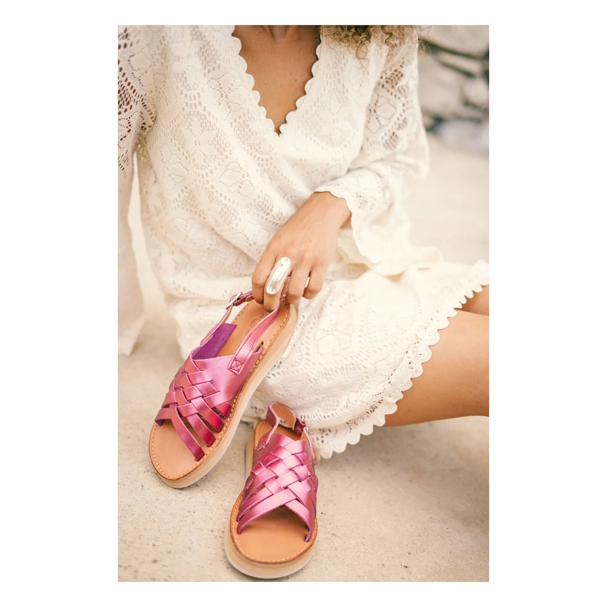 Mapache - Lola sandaletler | Pembe