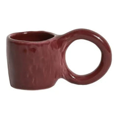 Petite friture - Donut Espressotassen, Pia Chevalier - 2er-Set | Burgund