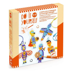 Djeco - DIY Kit - Piksel Sanatı Kahraman Anahtarlıklar