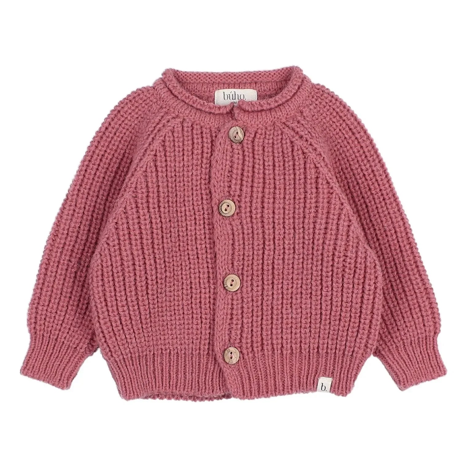 Búho - Wollcardigan | Mauve