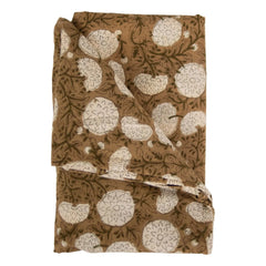 Olsson & Jensen - Mirabelle Tischdecke mit Blumenmuster | Beige
