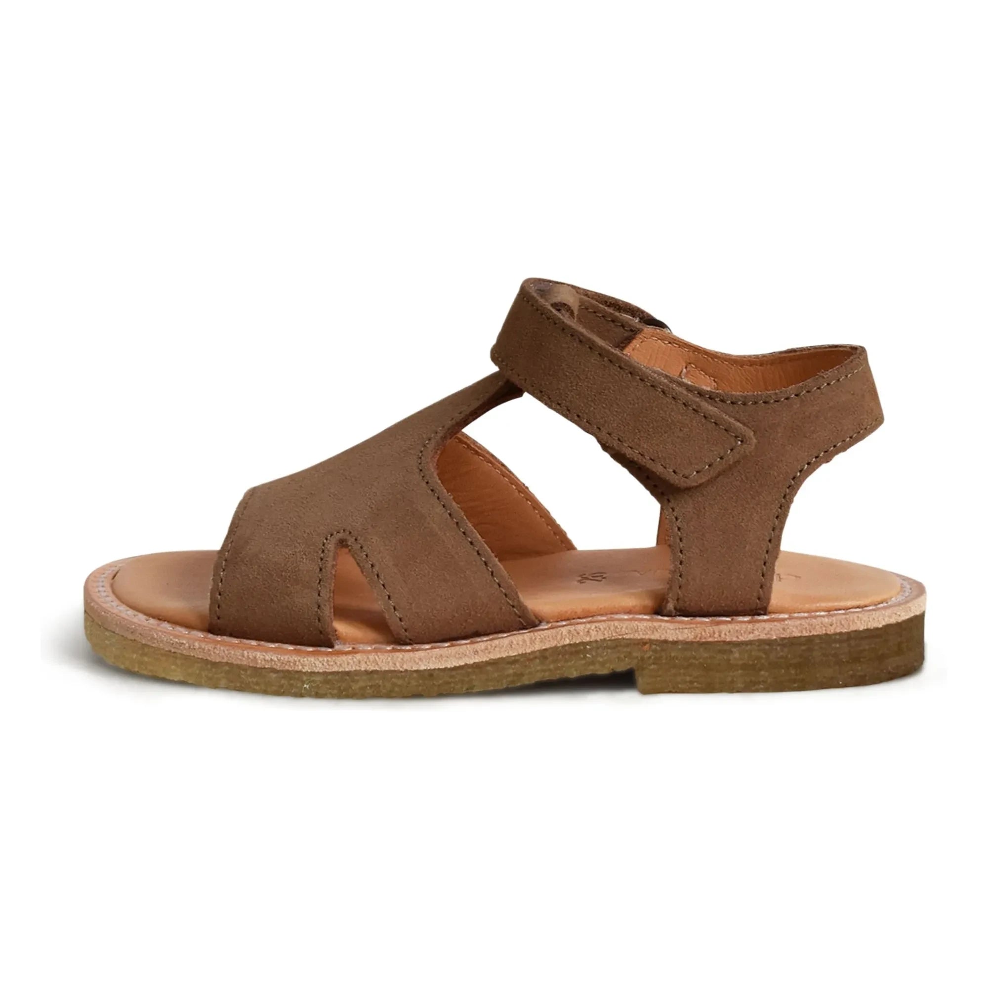 du Loua - Du Alfie Süet Sandaletler | Mocha