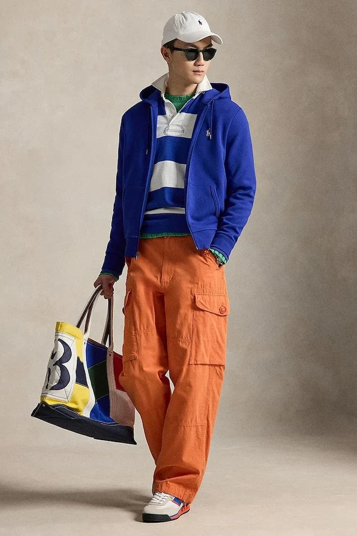 Polo Ralph Lauren fermuarlı kapüşonlu sweatshirt