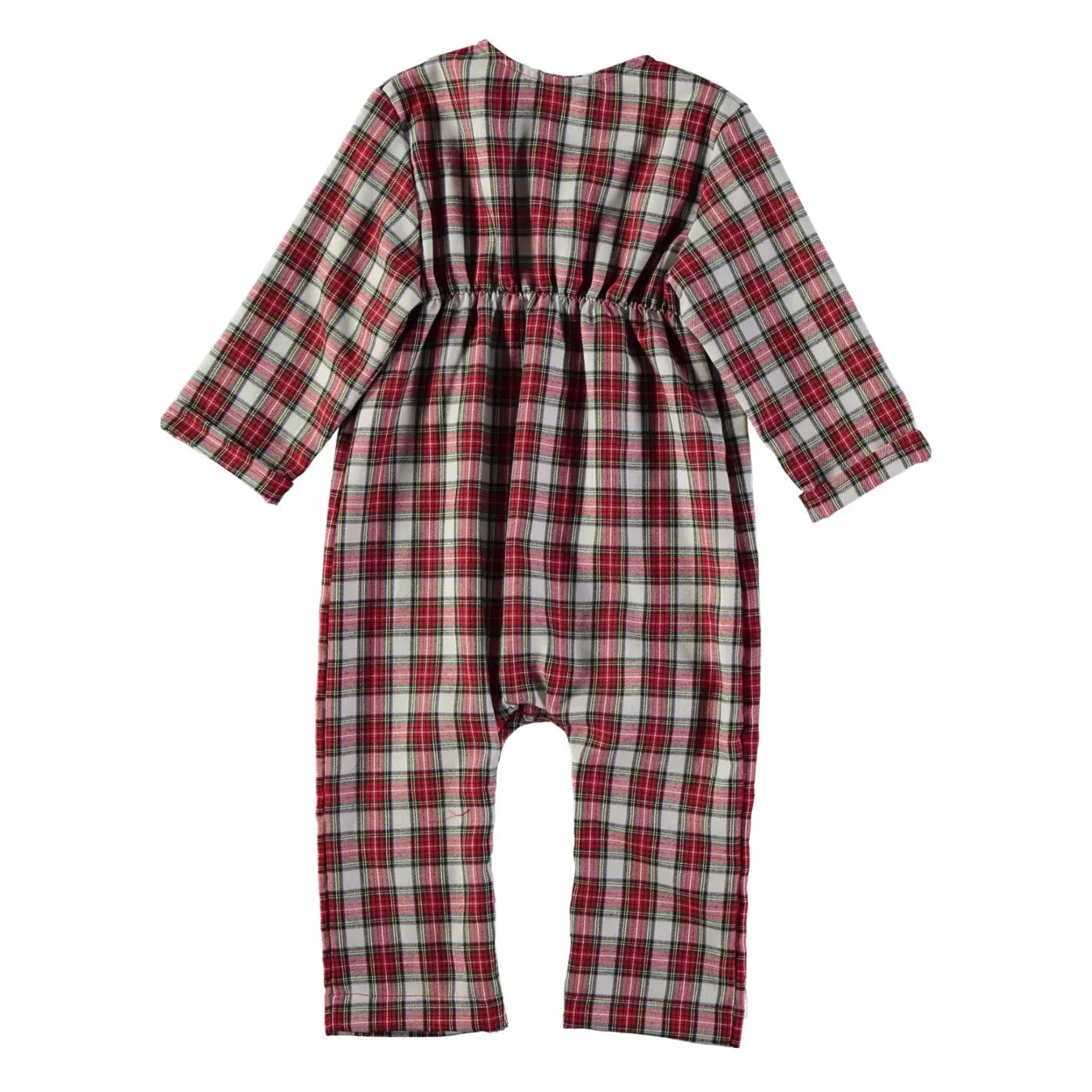 Risu Risu - Cosi Organic Cotton Checked Pajama | Red