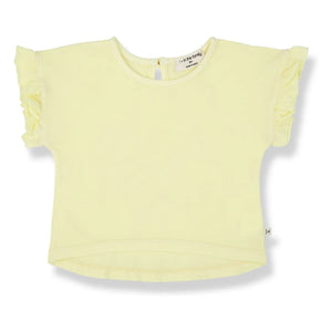 1+ in the family - Volant-Campanet T-Shirt | Gelb