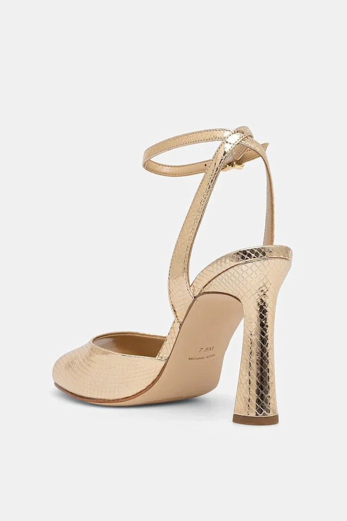 MICHAEL Michael Kors Rosie High Sandal Topuklu Deri Sandalet