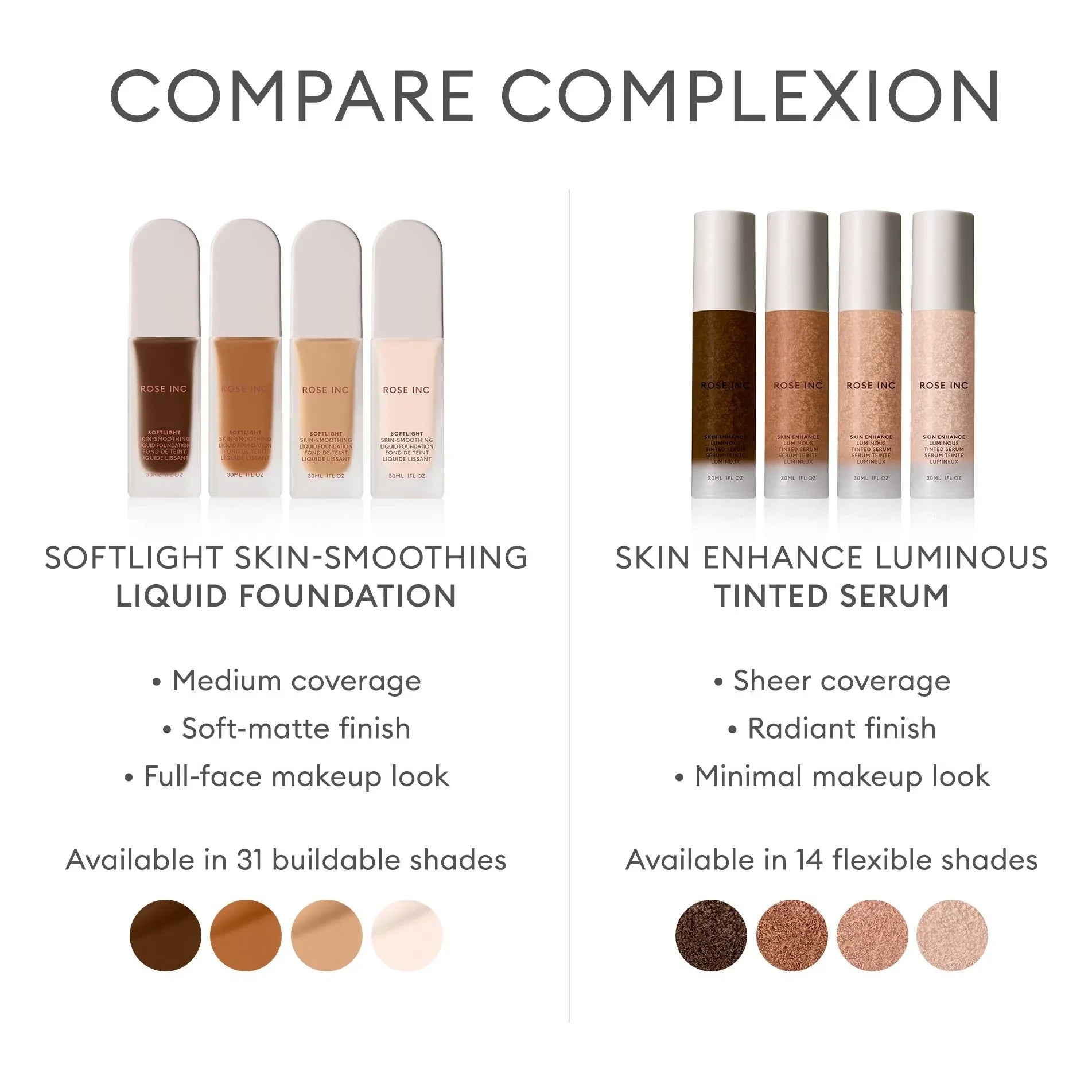 Rose Inc - Skin Enhance ışıltılı renkli serum | 60