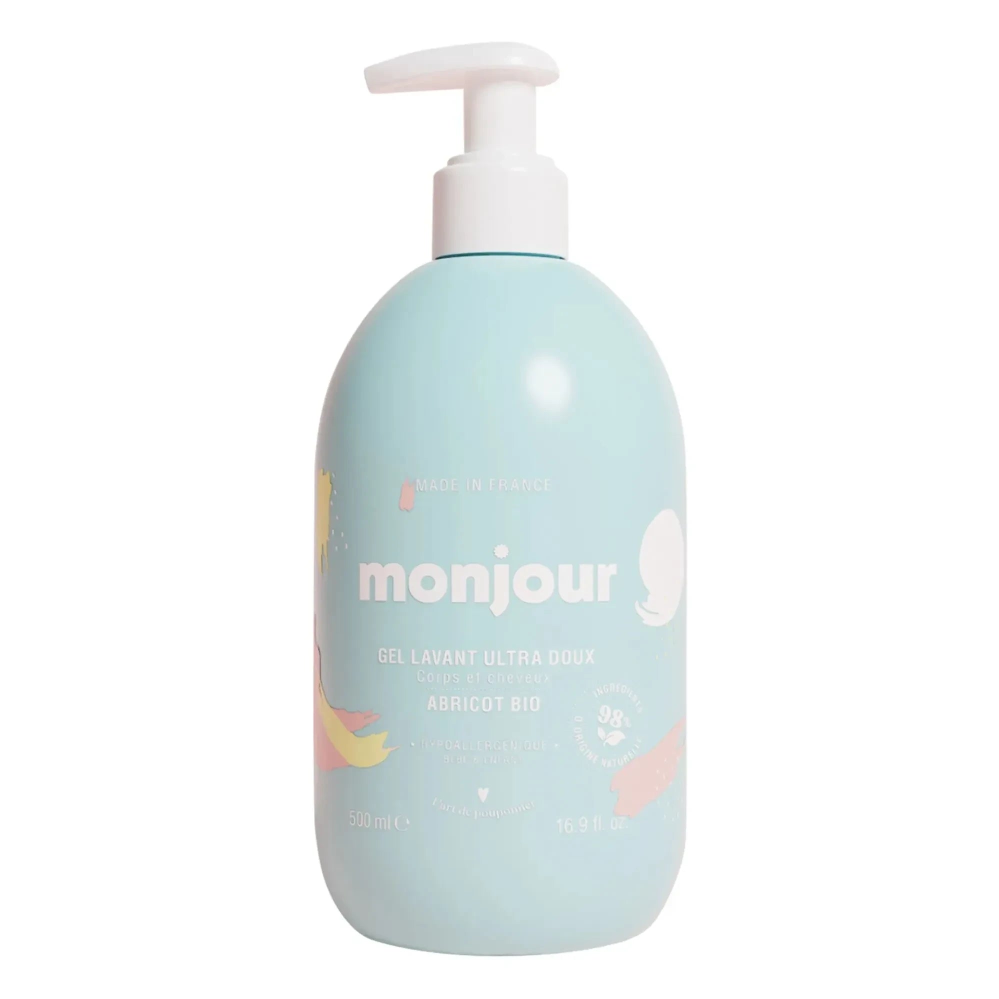 Monjour - Ultra Yumuşak Saç ve Vücut Şampuanı - 500 ml