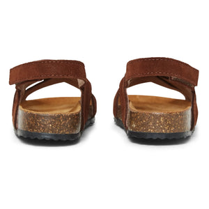 Pèpè – Wildledergeflechtsandalen – Two Con Me | Braun