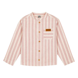 Bonton - Never Gestreiftes Hemd | Creme