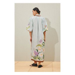 Alémais - Leinenkleid Alfie | Hellblau