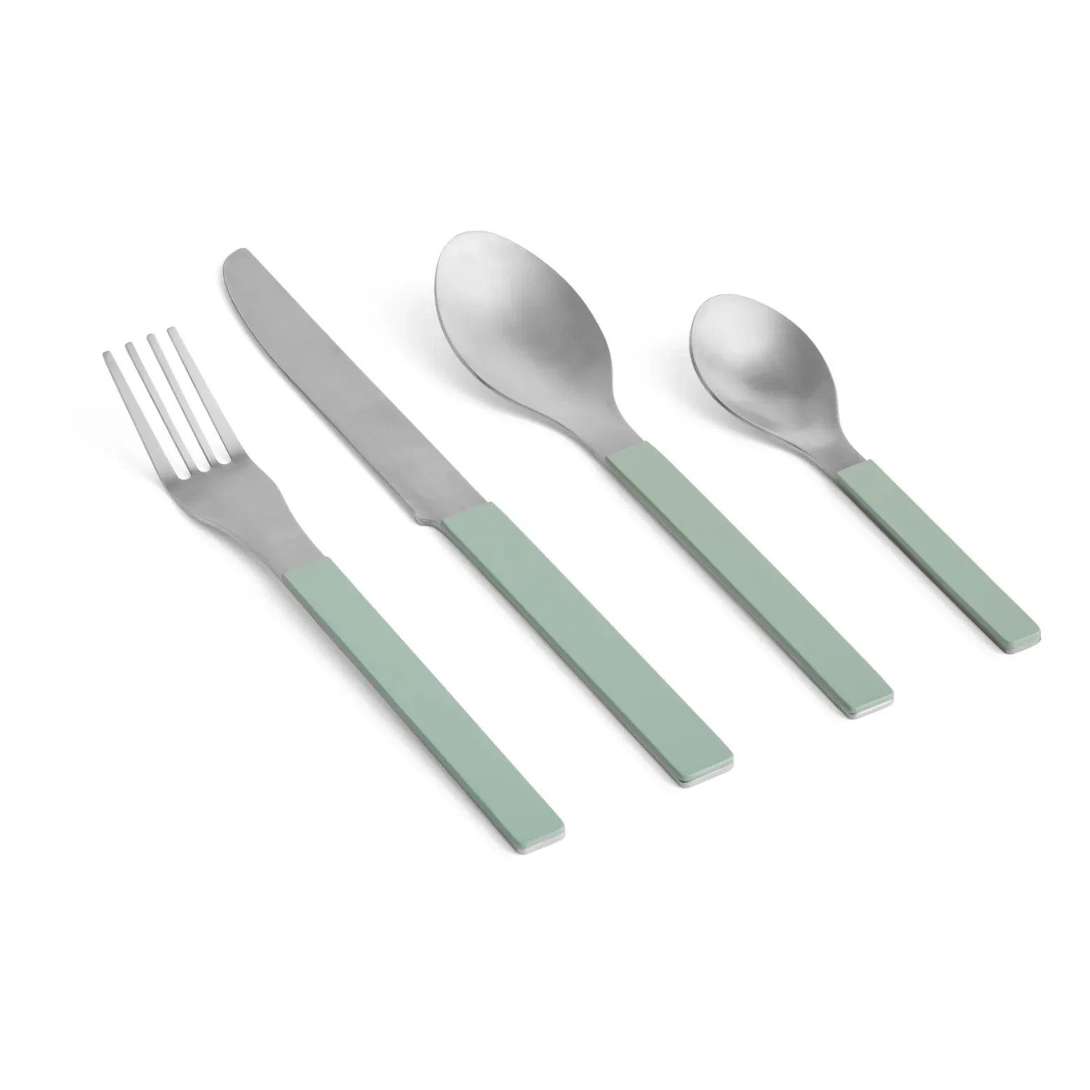Hay - 4-teiliges Besteckset, Muller Van Severen - 4er-Set | Grün