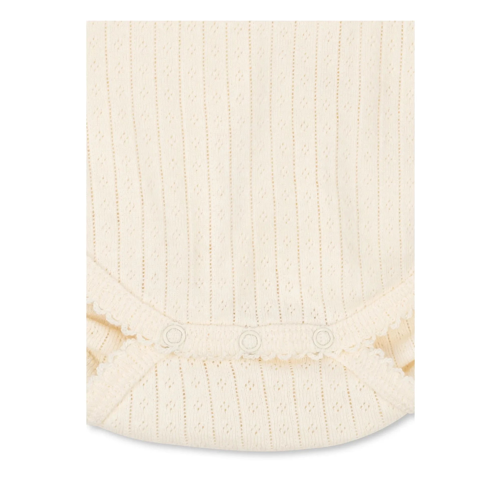 Konges Sløjd - Short Sleeve Body Minnie Organic Cotton | Ecru