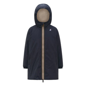 K-way - Le Vrai 4.0 Eiffel Orsetto Padded Waterproof Jacket | Navy Blue