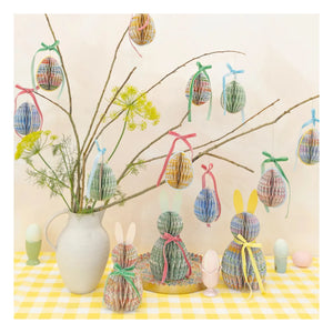 Meri Meri - Decorative Hanging Eggs - Meri Meri x Liberty - 6-piece Set