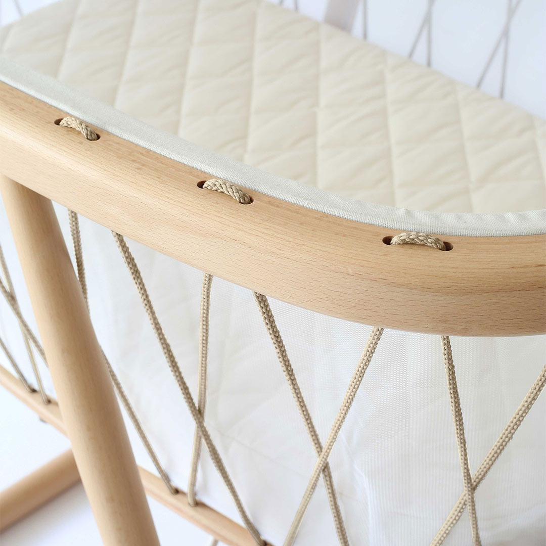 Charlie Crane KUMI Crib + Coco Mattress - Desert-Cribs- | Natural Baby Shower