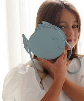 Yuko B. - Sevimli Balık Omuz Çantası-Dinossi