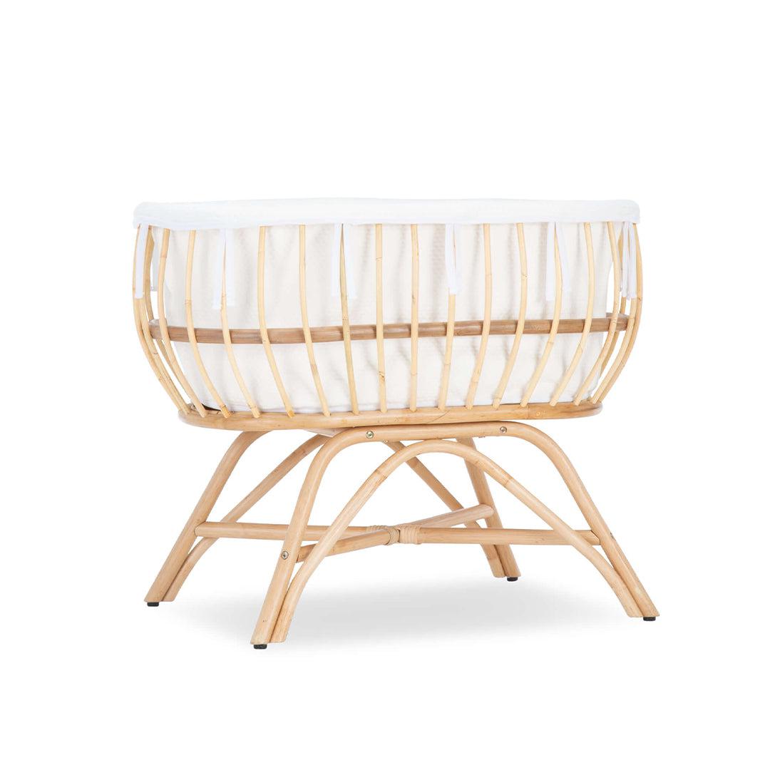 CuddleCo Aria Crib - Rattan-Cribs-Rattan- | Natural Baby Shower