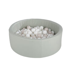 CuddleCo Ball Pit with Balls - Sea Salt-Ball Pits-Sea Salt- | Natural Baby Shower