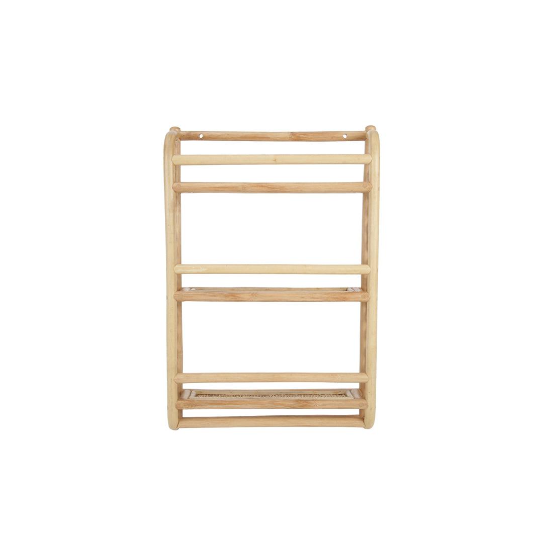 CuddleCo Aria Bookshelf - Rattan-Shelves-Rattan- | Natural Baby Shower