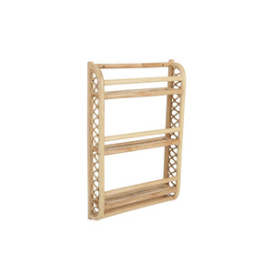 CuddleCo Aria Bookshelf - Rattan-Shelves-Rattan- | Natural Baby Shower