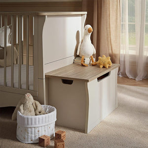 CuddleCo Clara Storage Box - Cashmere/Ash-Storage-Cashmere/Ash- | Natural Baby Shower