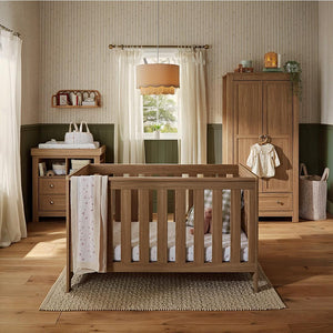 CuddleCo Burford 3pc Set - Oak-Nursery Sets-Oak- | Natural Baby Shower