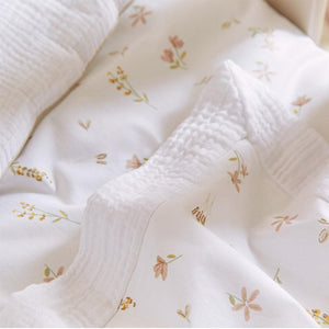 CuddleCo Universal Crib/ Co Sleeper Bedding Set - Cashmere Meadow-Bedding Sets-Cashmere Meadow-Crib | Natural Baby Shower