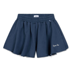 Repose AMS – Joggershorts mit Logo-Schnitt aus Bio-Baumwolle | Dunkelblau