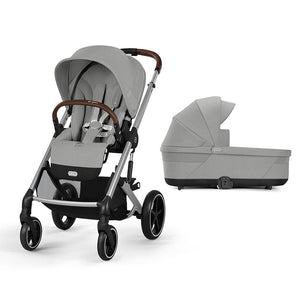CYBEX Balios S Lux Pushchair - Stone Grey-Strollers-Stone Grey-Silver | Natural Baby Shower